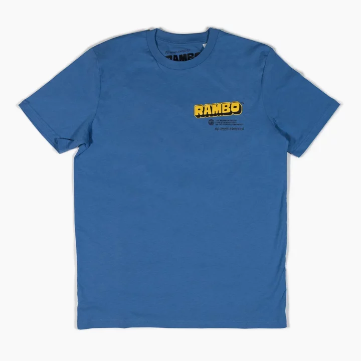 Rambo - Blue T-shirt - Front