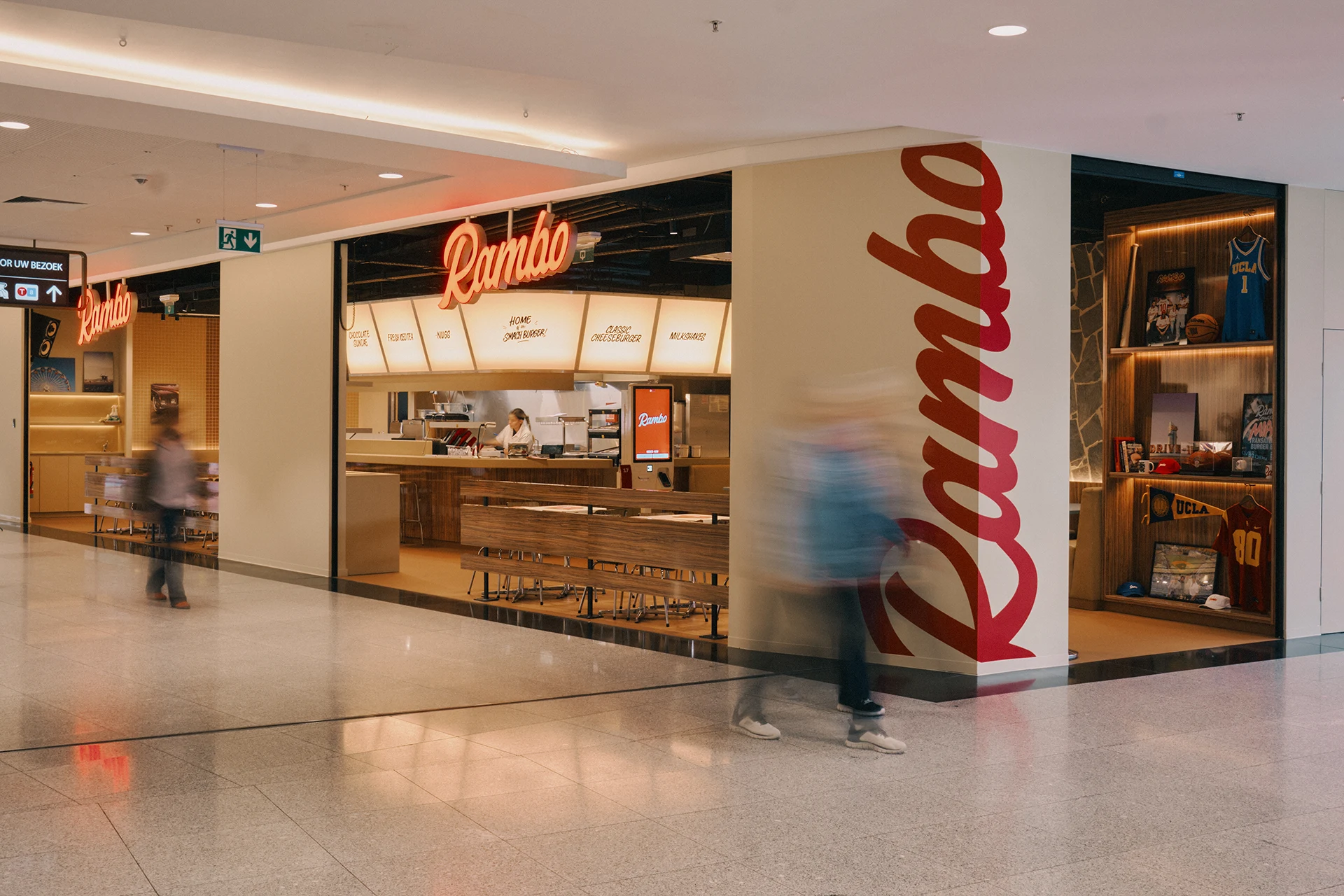 Find RAMBO in the Woluwe Shopping Center, Brussels